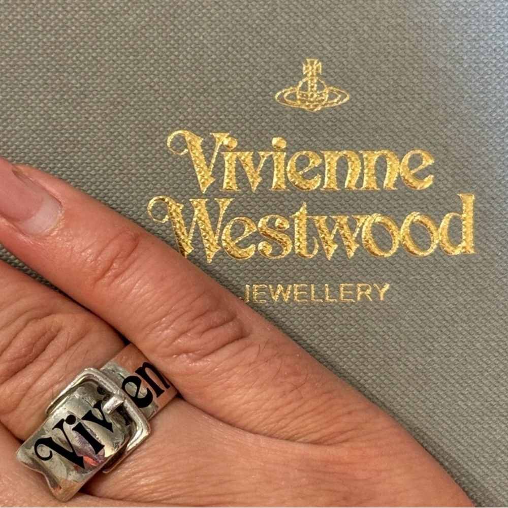 Authentic Vivienne Westwood Vintage Ring Size 8 (XL)